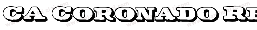 CA Coronado Regular字体转换